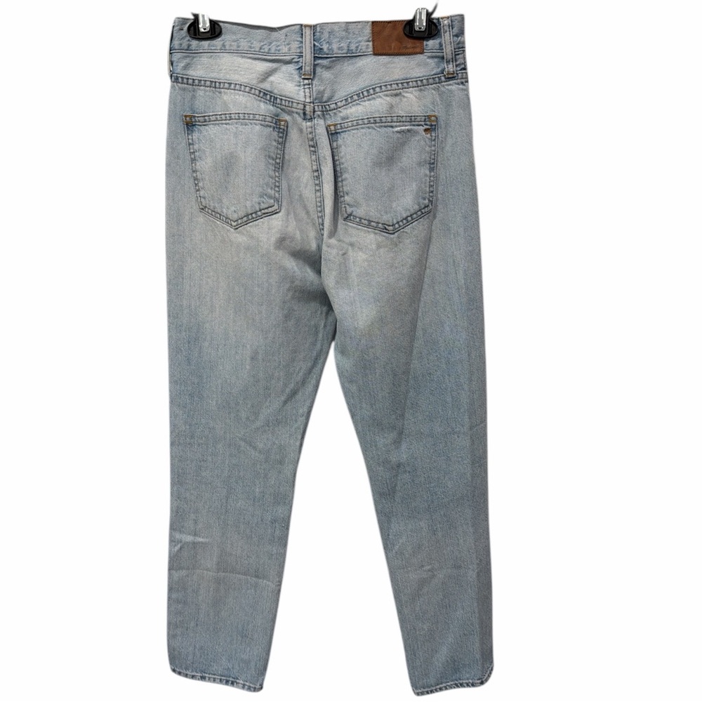 Madewell The Perfect Summer Jean High Rise Straight Leg Light Wash Denim Size 27 - Picture 6 of 10